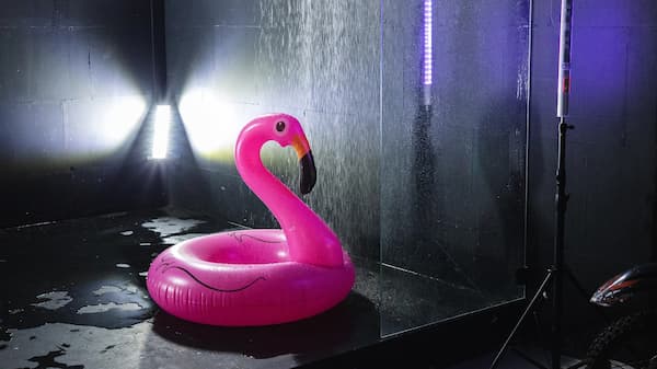 Rain-themed studio